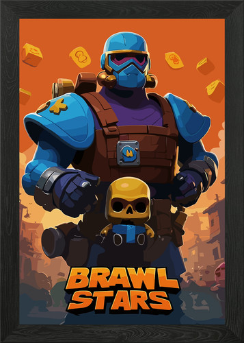 Poster personaggio brawl - poster, stars